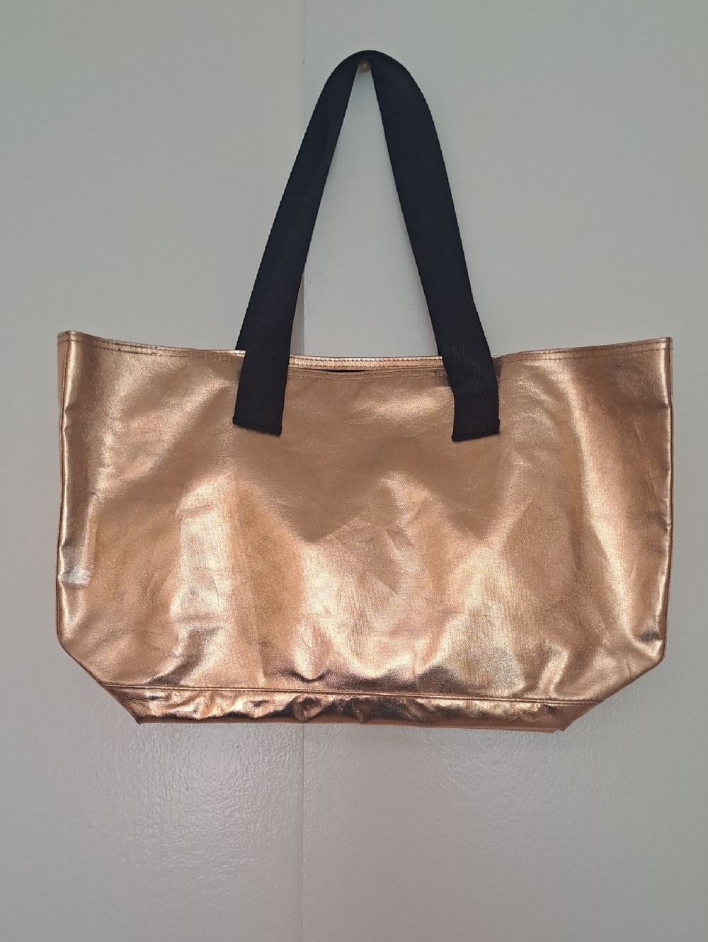 PINK Victoria's Secret Shimmering Tote - Bronze - Picture 2 of 7